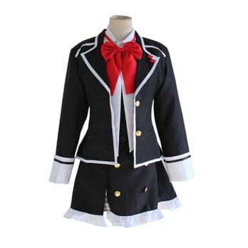 Komori Yui Cosplay Anime DIABOLIK LOVERS Costumes Halloween Carnival Women Uniforms Komori Yui Full set School Uniforms 4