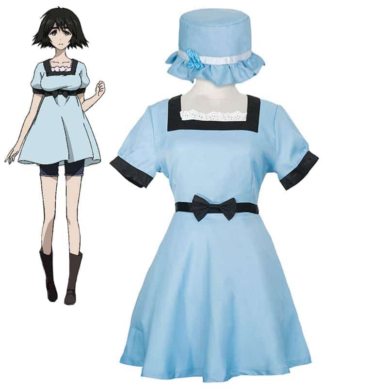 Steins Gate Shiina Mayuri Dress Uniform Outfit Anime Cosplay Costumes 1