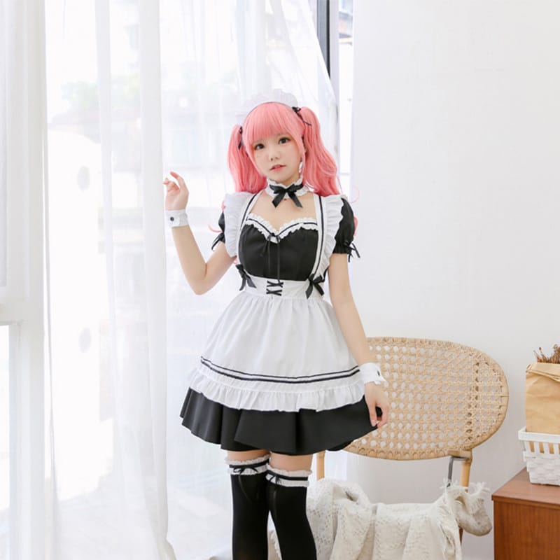 Premium Maid Cosplay Dress Maid Boy & Girl Outfit 5