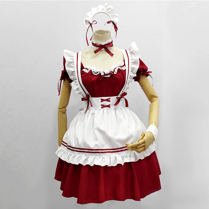 Premium Maid Cosplay Dress Maid Boy & Girl Outfit 11