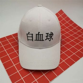 Anime Hataraku Saibou Cells at Work Baseball Cap Visor Sun Embroidery Hat Snapback Cosplay Props 4