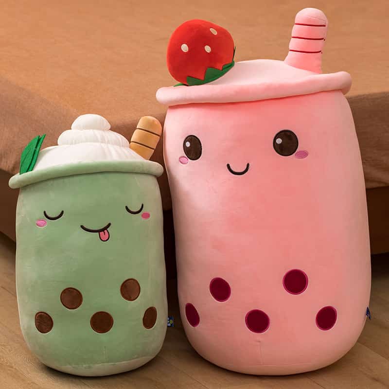 Cute Boba Milk Bubble Tea Plushie Kissen Kuscheltiere 9