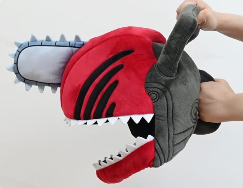Anime Chainsaw Man Pochita Cosplay Hat Plush 8