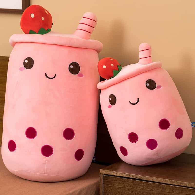 Cute Boba Milk Bubble Tea Plushie Kissen Kuscheltiere 3