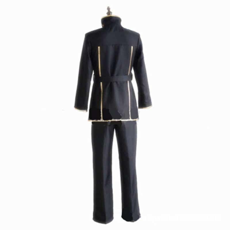 Hight Quality Anime CODE GEASS Lelouch of the Rebellion Lelouch Lamperouge  Hallowmas Man Cosplay Costume Top + Pants + Belt 3