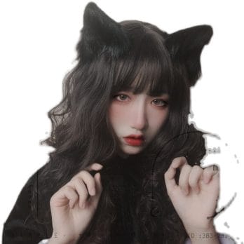 Cat Ears Anime Lolita Hair Accessories Ears Cosplay Kawaii Wig Gothic Headdress Kawaii Accessories Handiwork Head Band 5