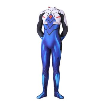 Anime Plugsuit Cosplay Costume Ikari Shinji Zentai Bodysuit Suit Jumpsuits 2