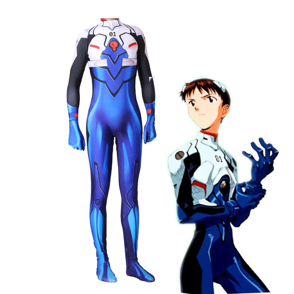 Anime Plugsuit Cosplay Ikari Shinji Evangelion 13