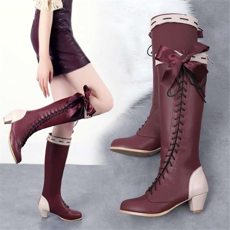 Anime Violet Evergarden Cosplay Shoes 3
