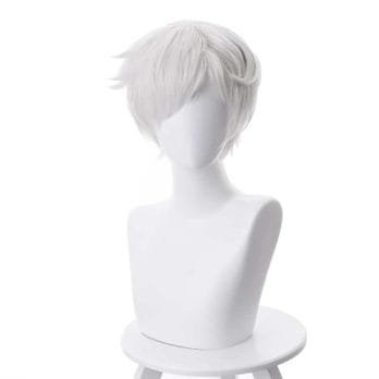 Anime The Promised Neverland Norman Short Wig Cosplay Costume Yakusoku No Neverland Heat Resistant Synthetic Hair Party Wigs 1