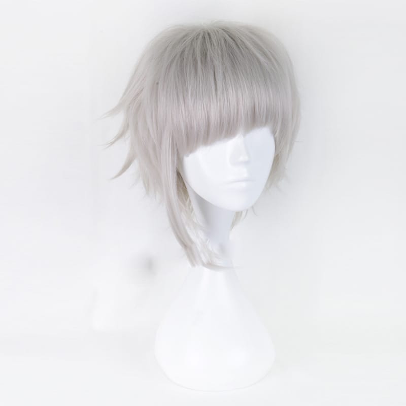Bungo Stray Dogs Nakajima Atsushi Short Silver Gray Heat Resistant Cosplay Costume Wig+wig cap 2