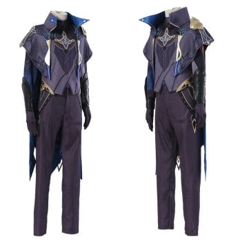 Game Dainsleif Cosplay Game Genshin Impact Costume wig Suit Uniform Halloween Carnival Party Outfit 5