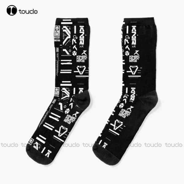 Kings Rise Techwear X503 Socks Sock For Women Unisex Adult Teen Youth Socks 360° Digital Print Harajuku Gd Hip Hop Gift Retro 3