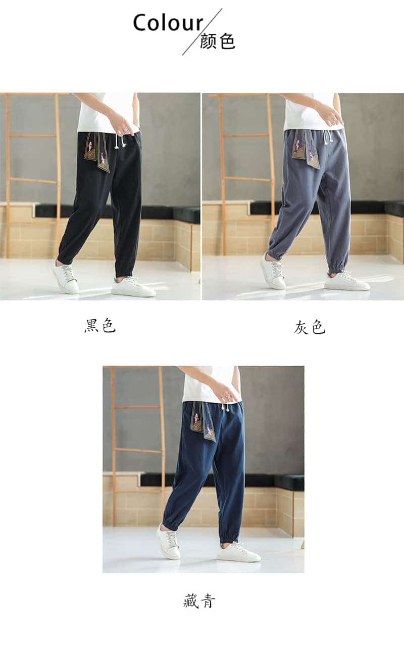 Japan Style Streetwear Tokyo Hose Haori Damen Herren 29