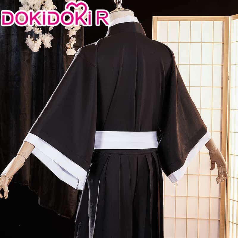 DokiDoki-R Anime Bleach Cosplay Kuchiki Rukia Cosplay Costume Women Halloween Kuchiki Rukia Cosplay Costume Plus Size 3