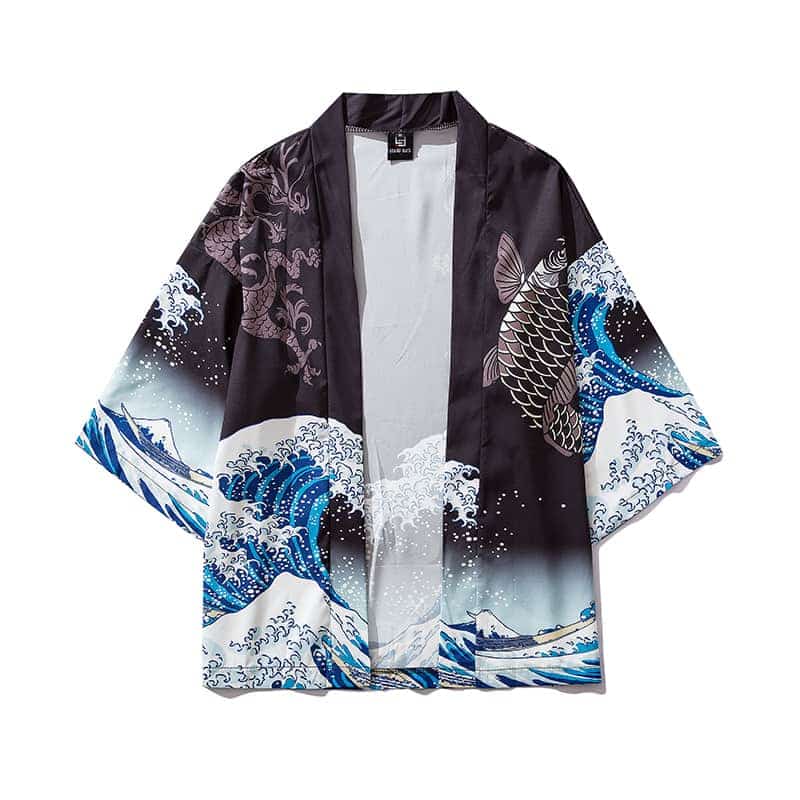 Japanischer Kimono Traditioneller Yukata Herren Damen 6