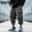 Hip Hop Joggers Men Letter Ribbons Cargo Pants Pockets Track Tactical Casual Techwear Male Trousers Sweatpants Sport Streetwear 12