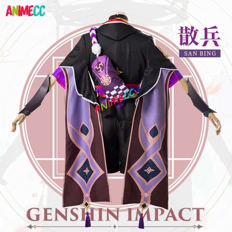 Genshin Impact Scaramouche Cosplay Kostüm 4