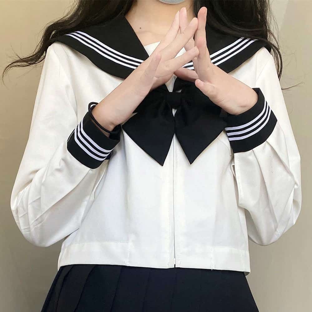 Japanese School Uniform Schuluniform Cosplay Kostüm 39