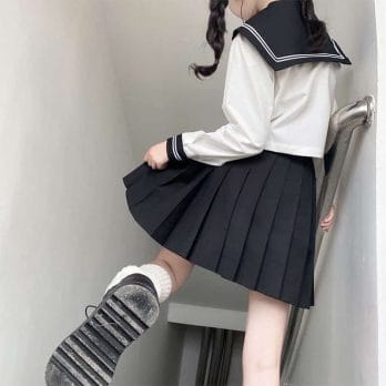 Japanese School Uniform Schuluniform Cosplay Kostüm 6