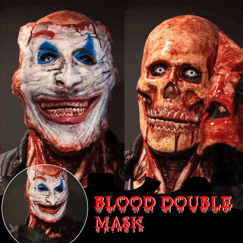 Halloween Horror Maske doppelt 2