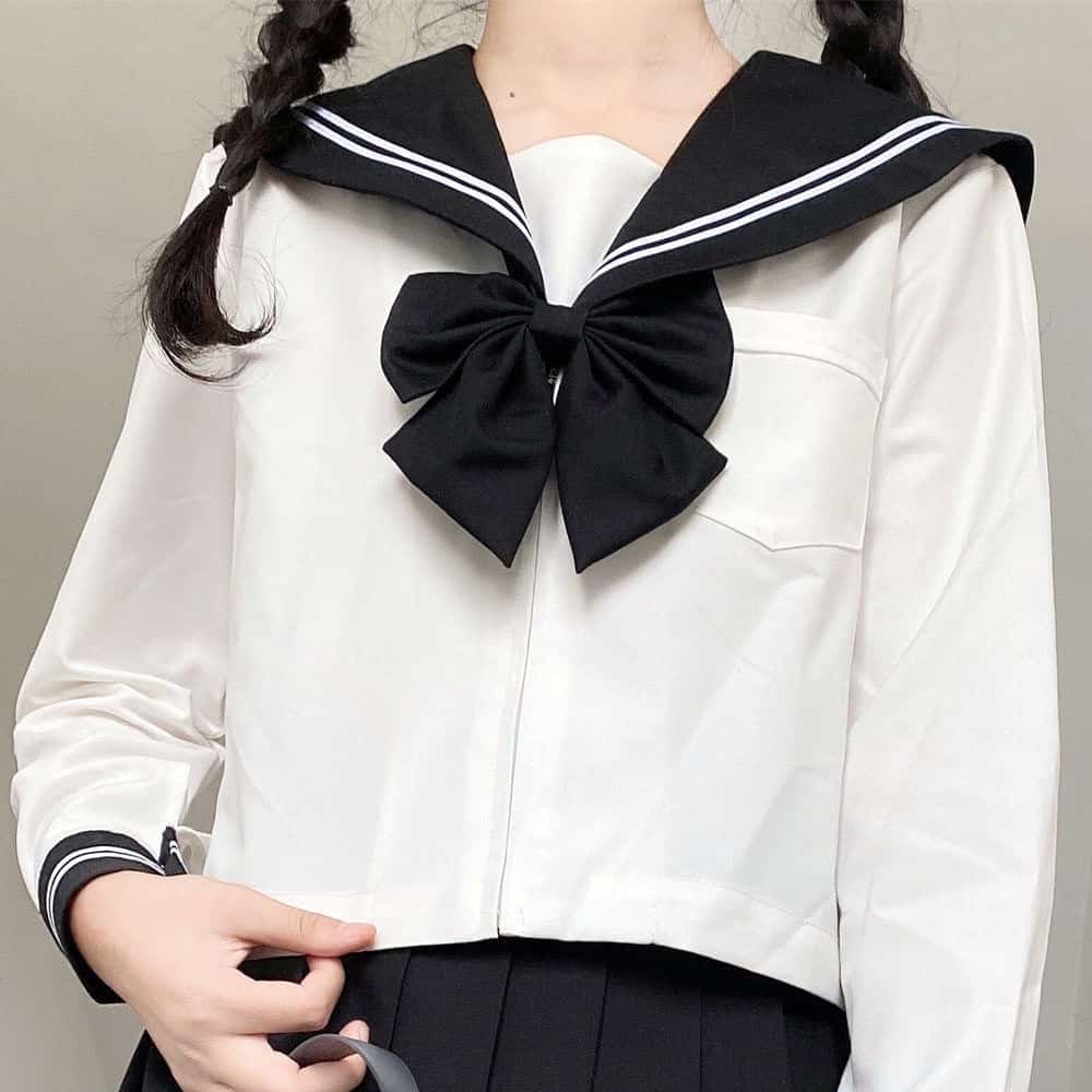 Japanese School Uniform Schuluniform Cosplay Kostüm 37