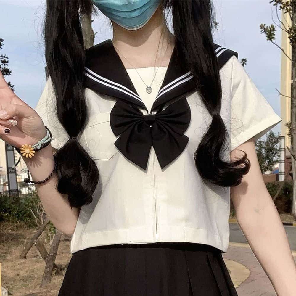 Japanese School Uniform Schuluniform Cosplay Kostüm 41