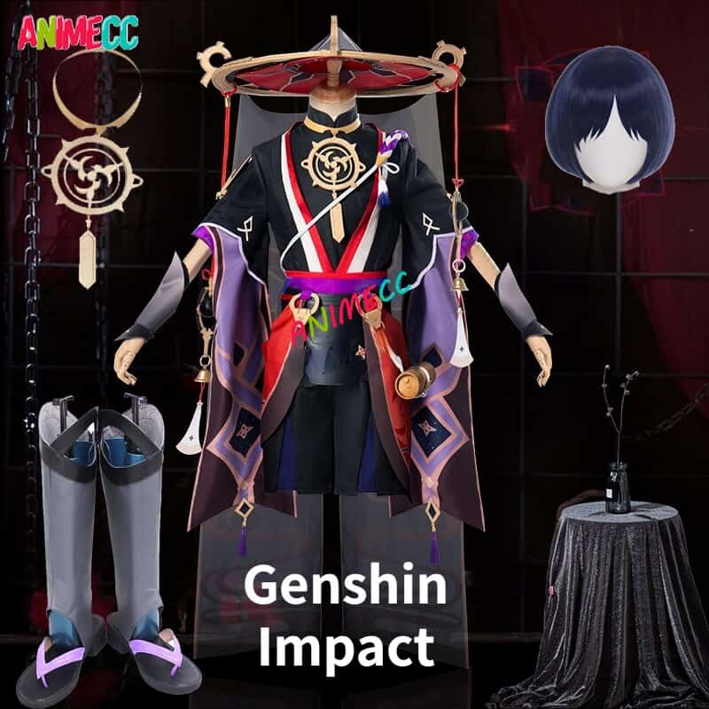 Genshin Impact Scaramouche Cosplay Kostüm 2
