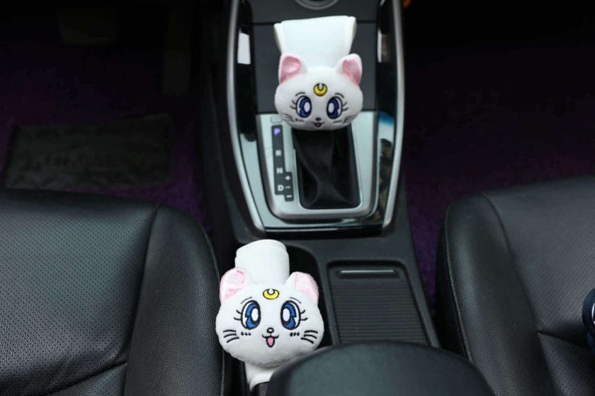 Kawaii Auto Plushies Sitzgurt Kissen 7