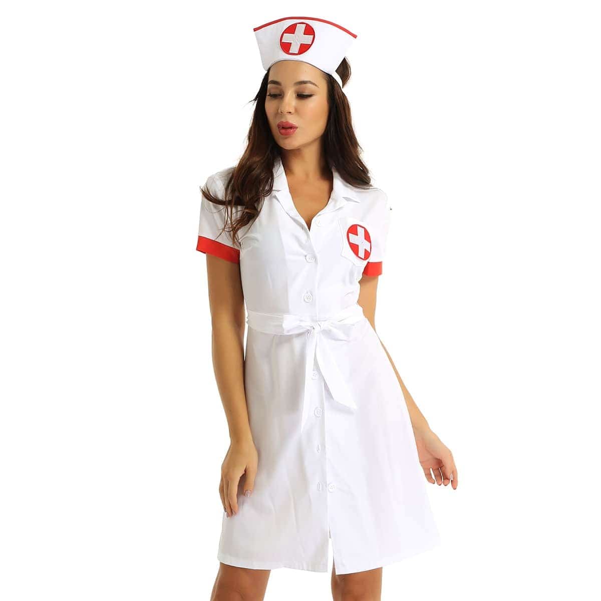 Krankenschwester Outfit Cosplay Kostüm 8