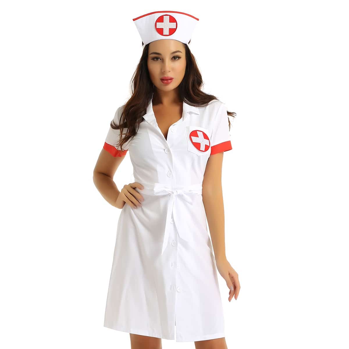 Krankenschwester Outfit Cosplay Kostüm 1