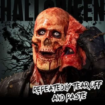 Halloween Horror Maske doppelt 3