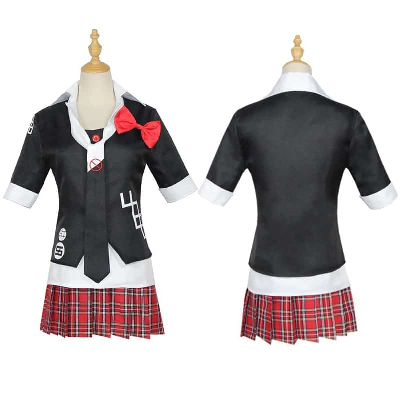 Anime Danganronpa Cosplay Kostüm Enoshima Junko Uniform Cafe 12