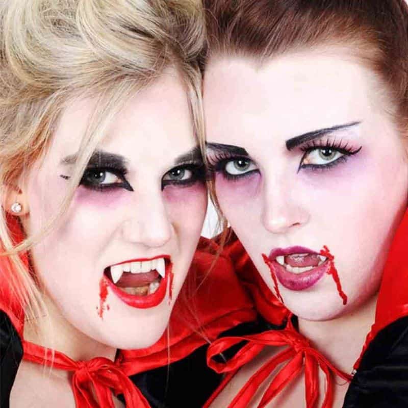 Vampirzähne Cosplay Halloween Kostüm 29