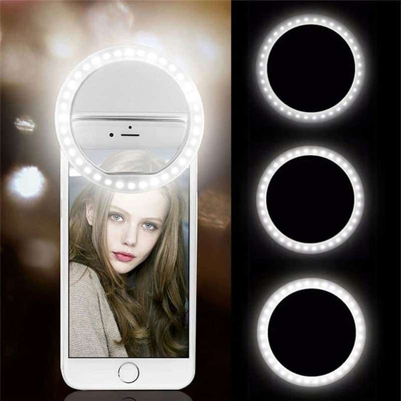 Battery Selfie Light Ring Light Mobile Phone iPhone android 2