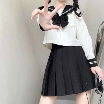 Japanese School Uniform Schuluniform Cosplay Kostüm 5