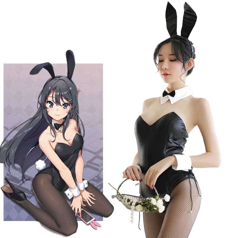 Seishun Buta Yarou wa Bunny Girl Senpai no Yume wo Minai Cosplay Kostüm 1