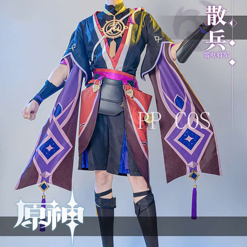 Genshin Impact Scaramouche Cosplay Kostüm 1