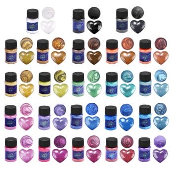 10ml Resin Pigment Filler Pearlescent Powder Coloring Dye DIY UV Epoxy Resin Jewelry Making Crafts Tools Nail Art Decoration 4