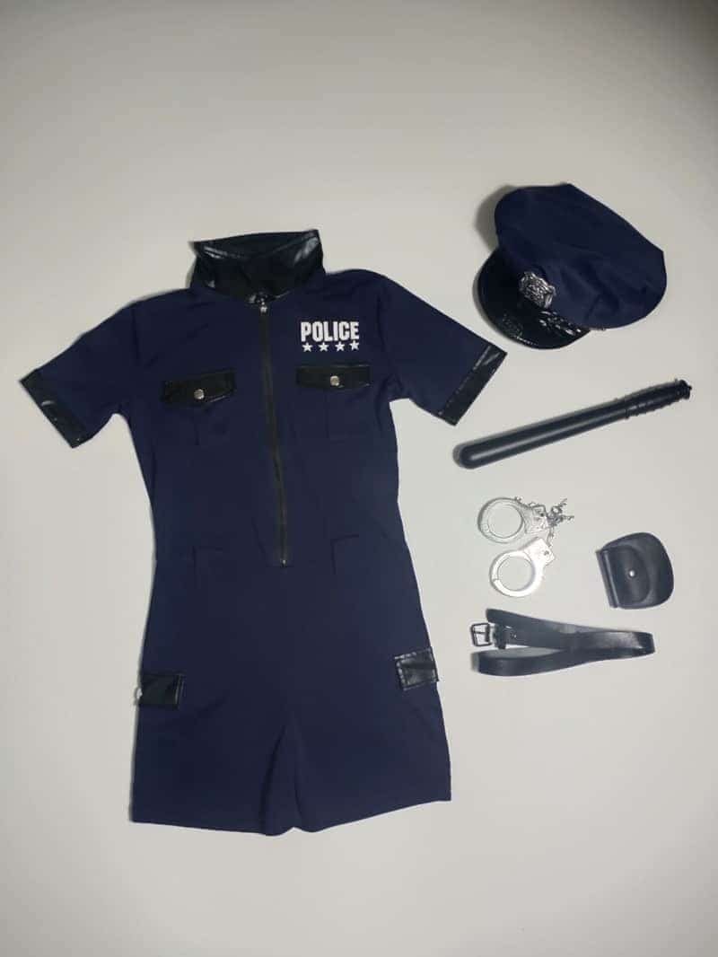 Polizeiuniform Damen verschiedene Styles Kostüm 21