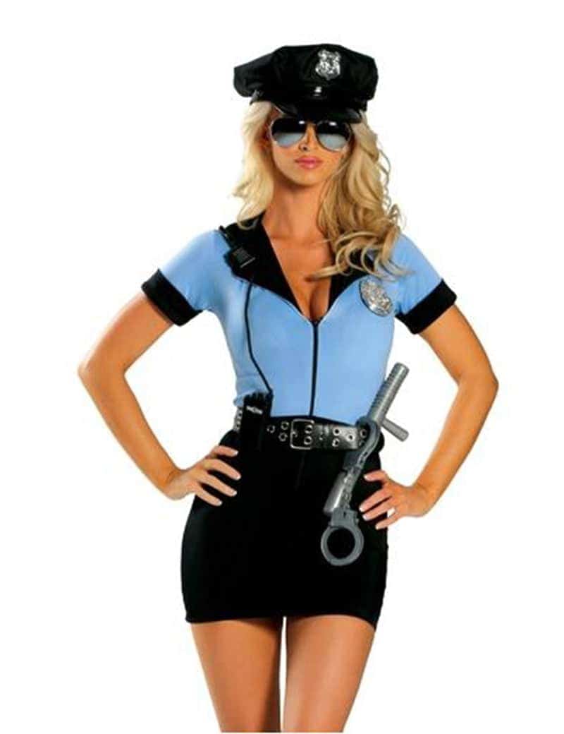 Polizeiuniform Damen verschiedene Styles Kostüm 22