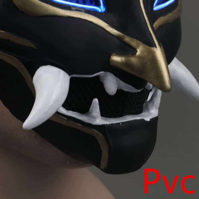 Game Genshin Impact Xiao Cosplay Masks Resin Helmet Halloween Party Prop Carnival Costume 33