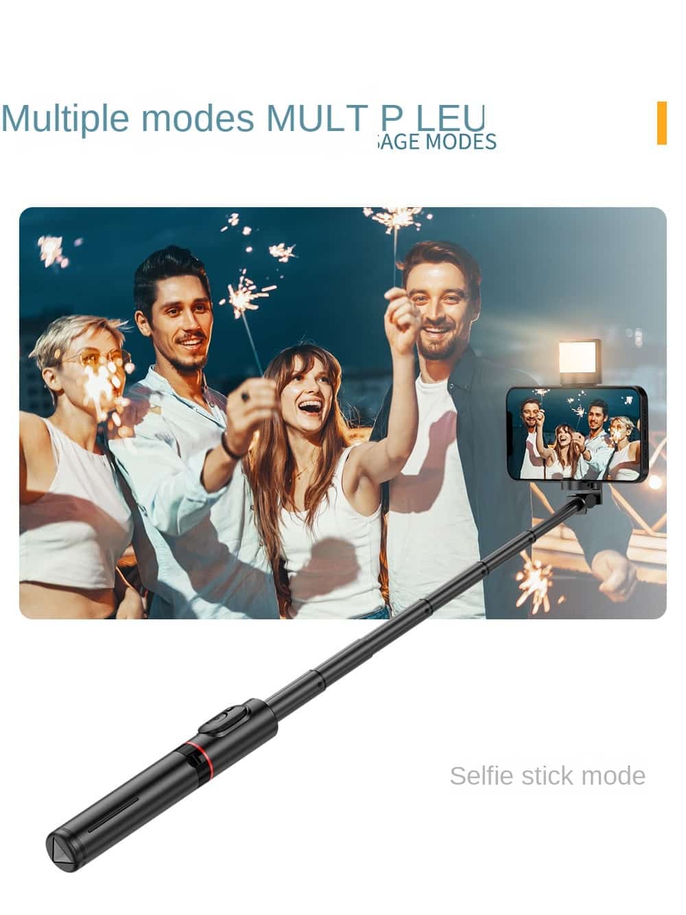 Premium Tripod Selfie Stick Aluminium 9