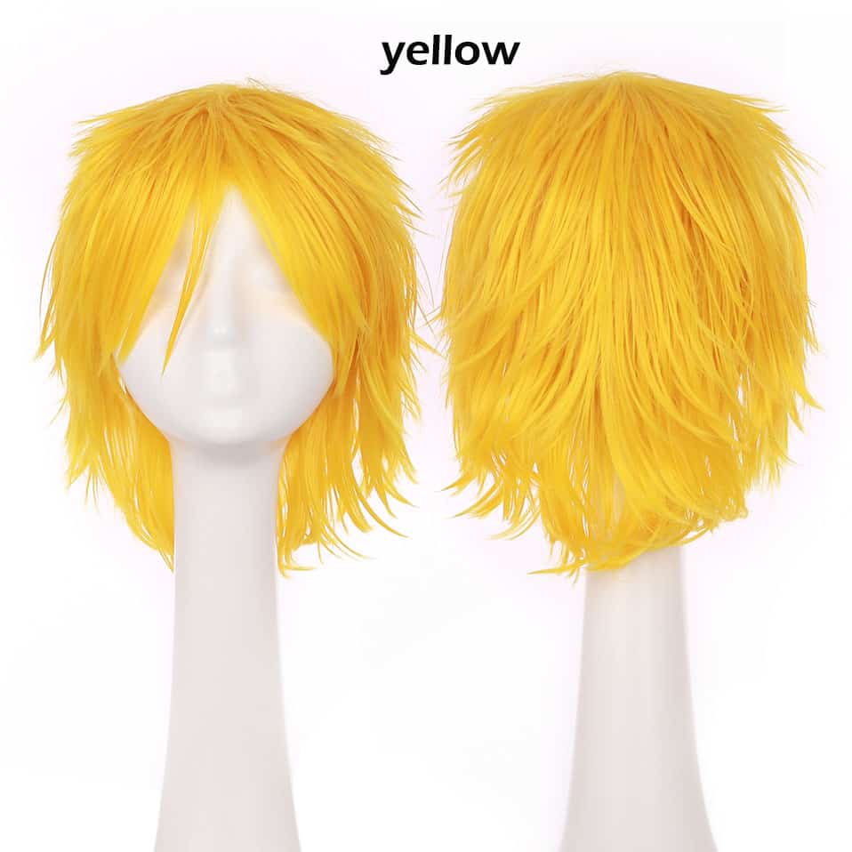 Kurze Cosplay Wigs in verschiedenen Farben 7