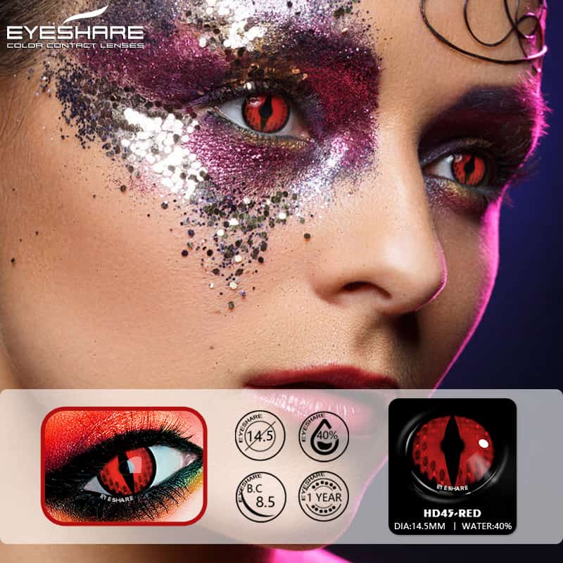 Drachen Monster Cosplay Kontaktlinsen Halloween 30