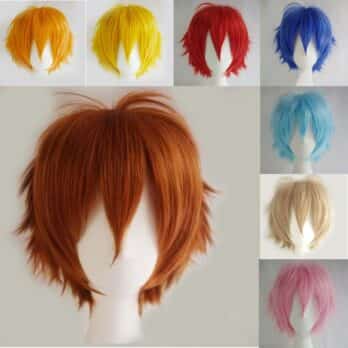Kurze Cosplay Wigs in verschiedenen Farben 2