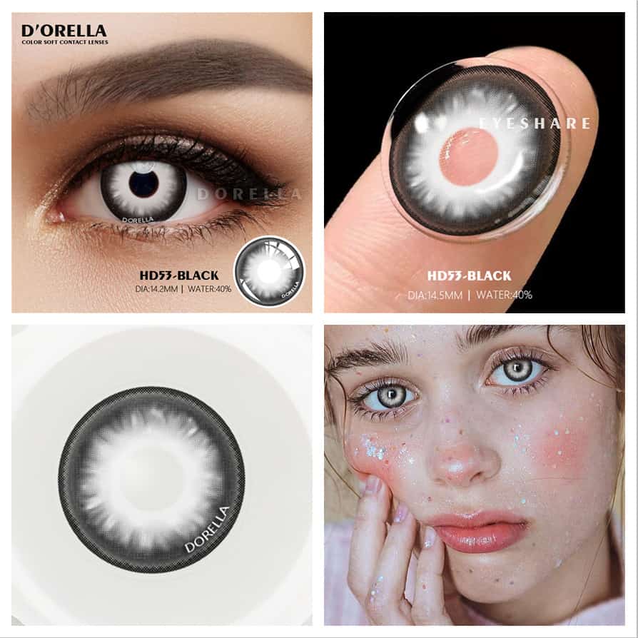 Verschiedene bunte Kontaktlinsen 15