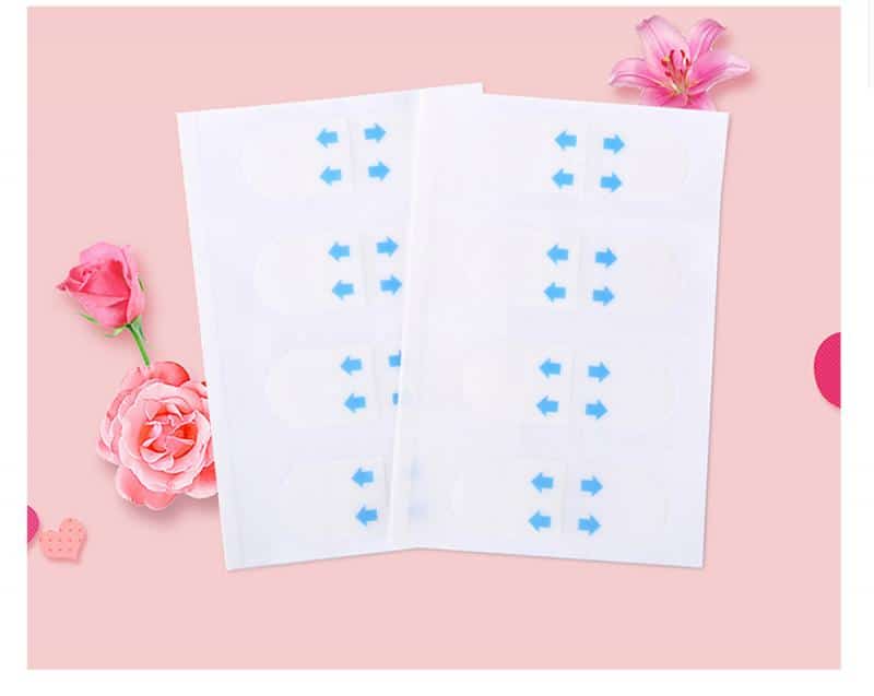 40Pcs Unsichtbare Face Tapes Cosplay V Form Klebestreifen 8
