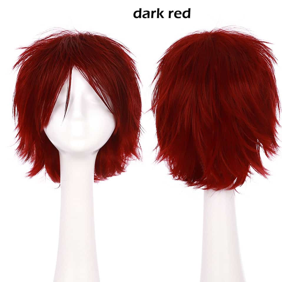 Kurze Cosplay Wigs in verschiedenen Farben 18