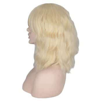 Curly Cosplay Wig blond Pony 2